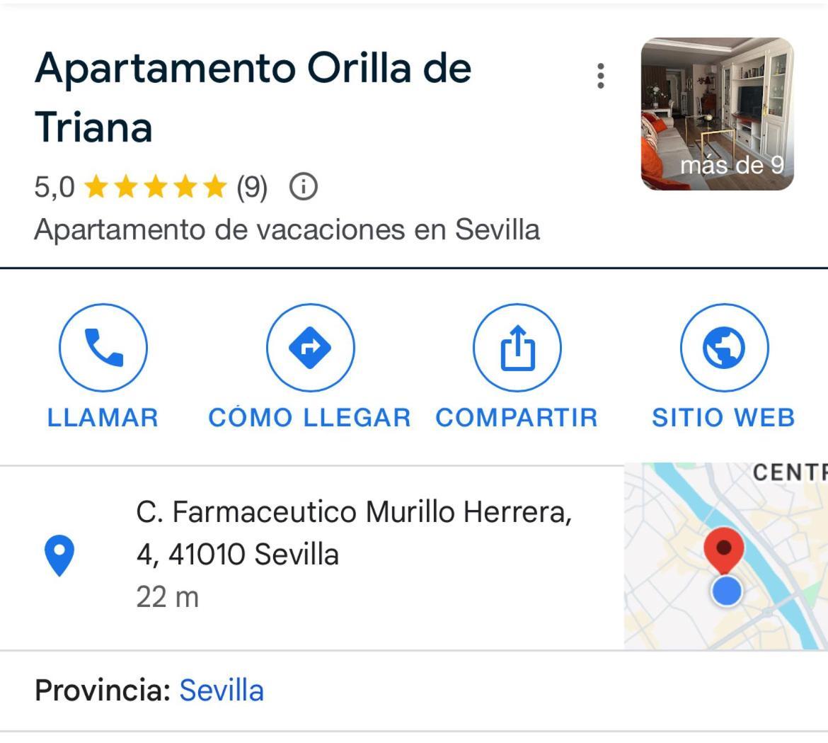 Apartamento Orilla De Triana Sevilla Exterior foto